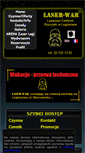 Mobile Screenshot of laser-war.pl